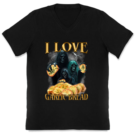 I Love Garlic Bread V-Neck
