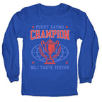 Eating \#1 Champion Longsleeve Tee