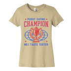 Eating \#1 Champion Womens Cotton Tee