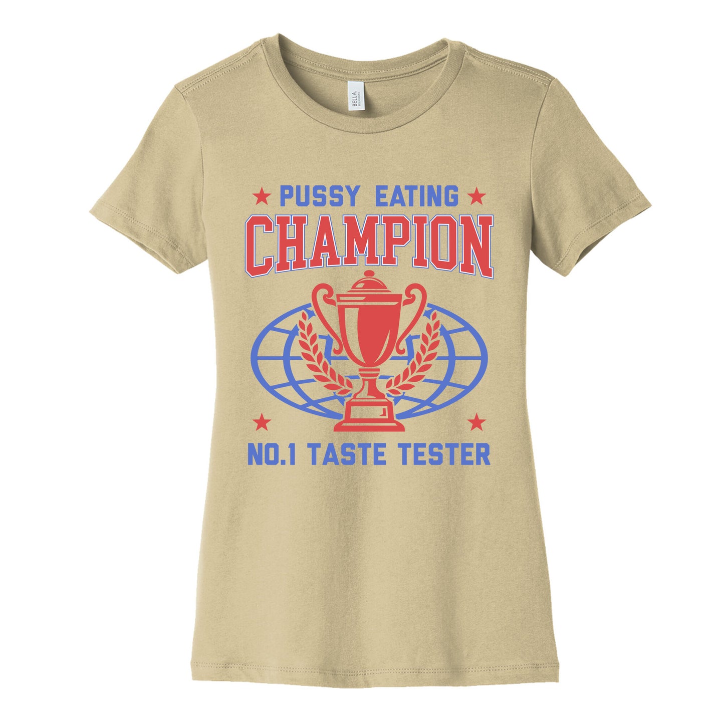Eating \#1 Champion Womens Cotton Tee
