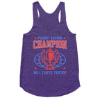 Eating \#1 Champion Racerback Tank