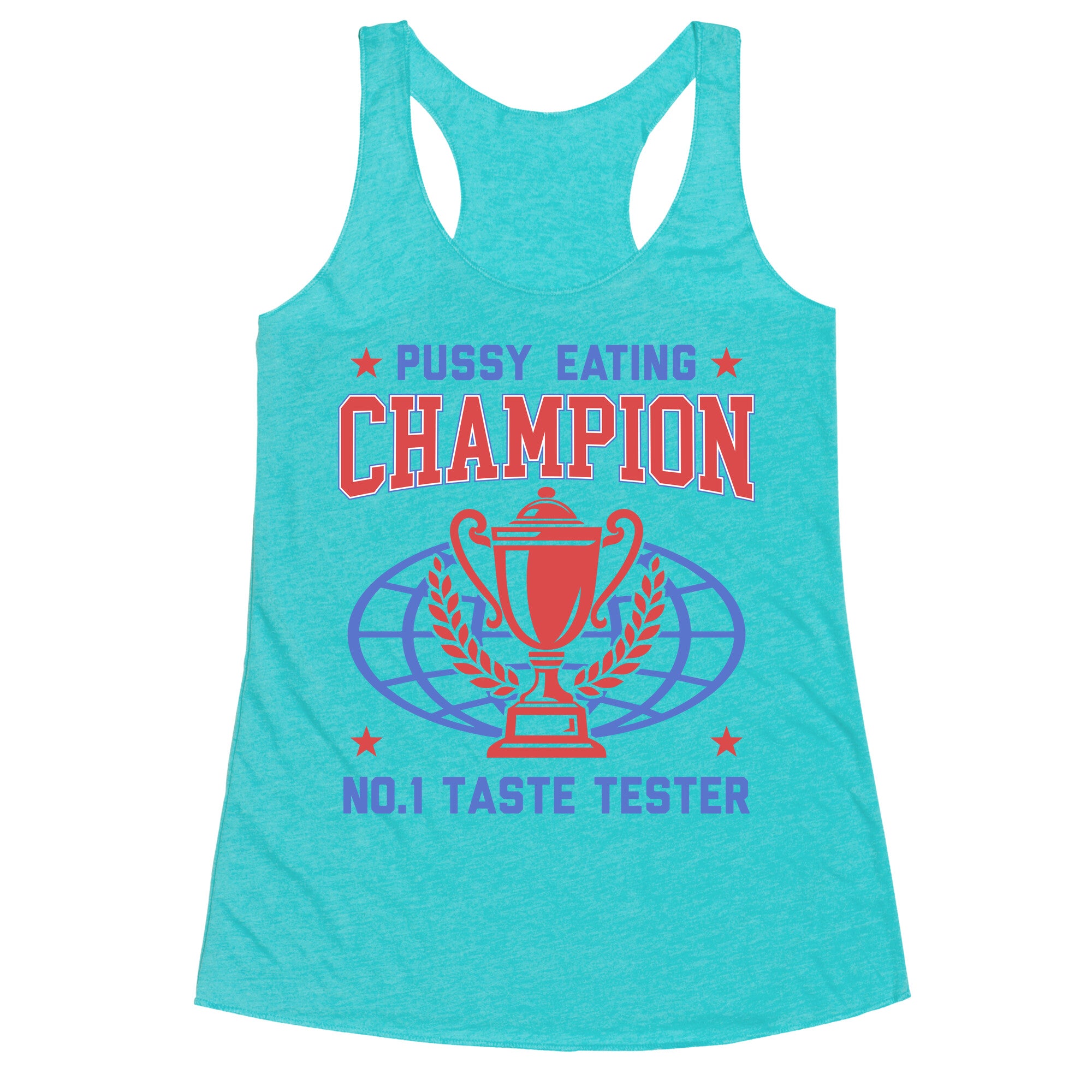 Eating \#1 Champion Racerback Tank