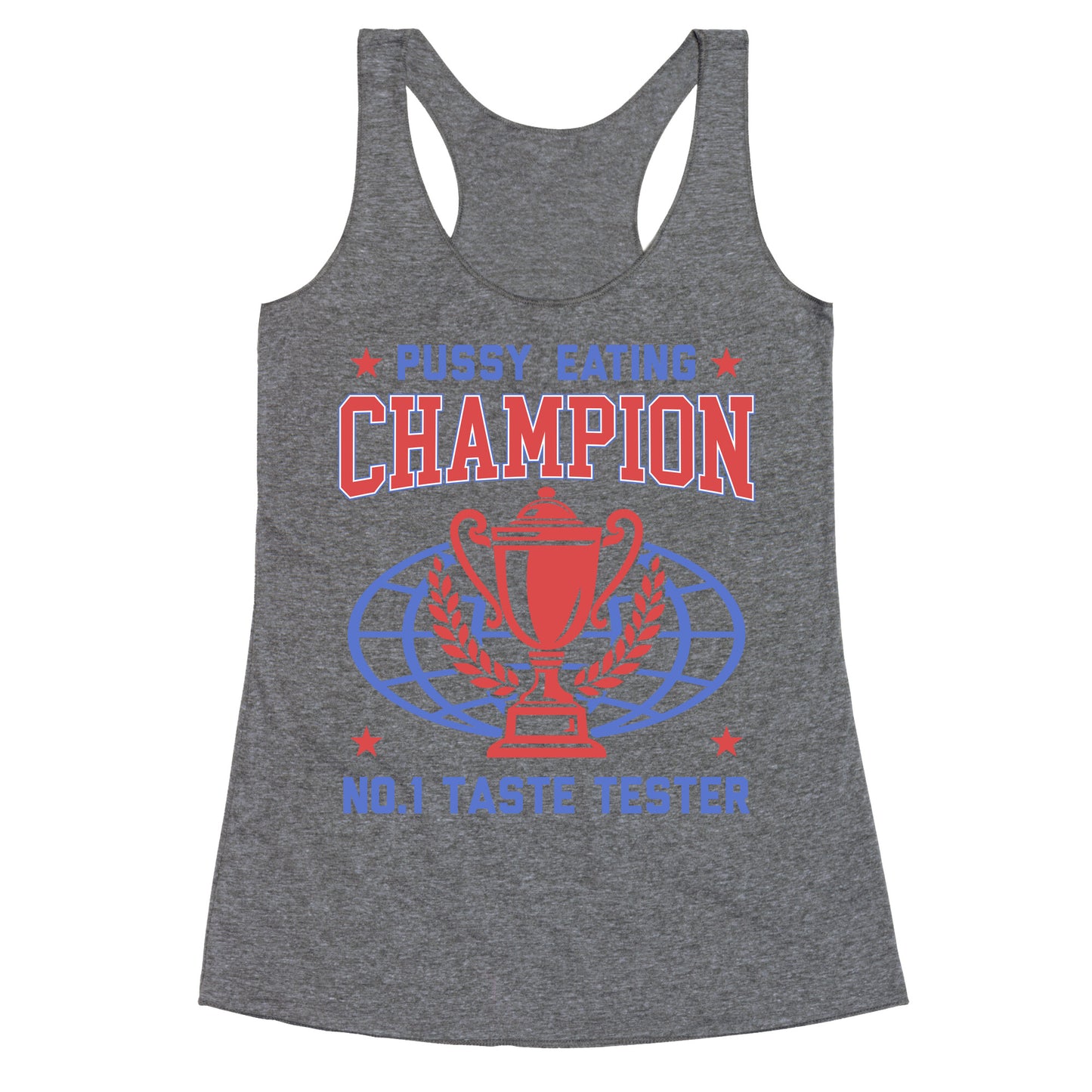 Eating \#1 Champion Racerback Tank