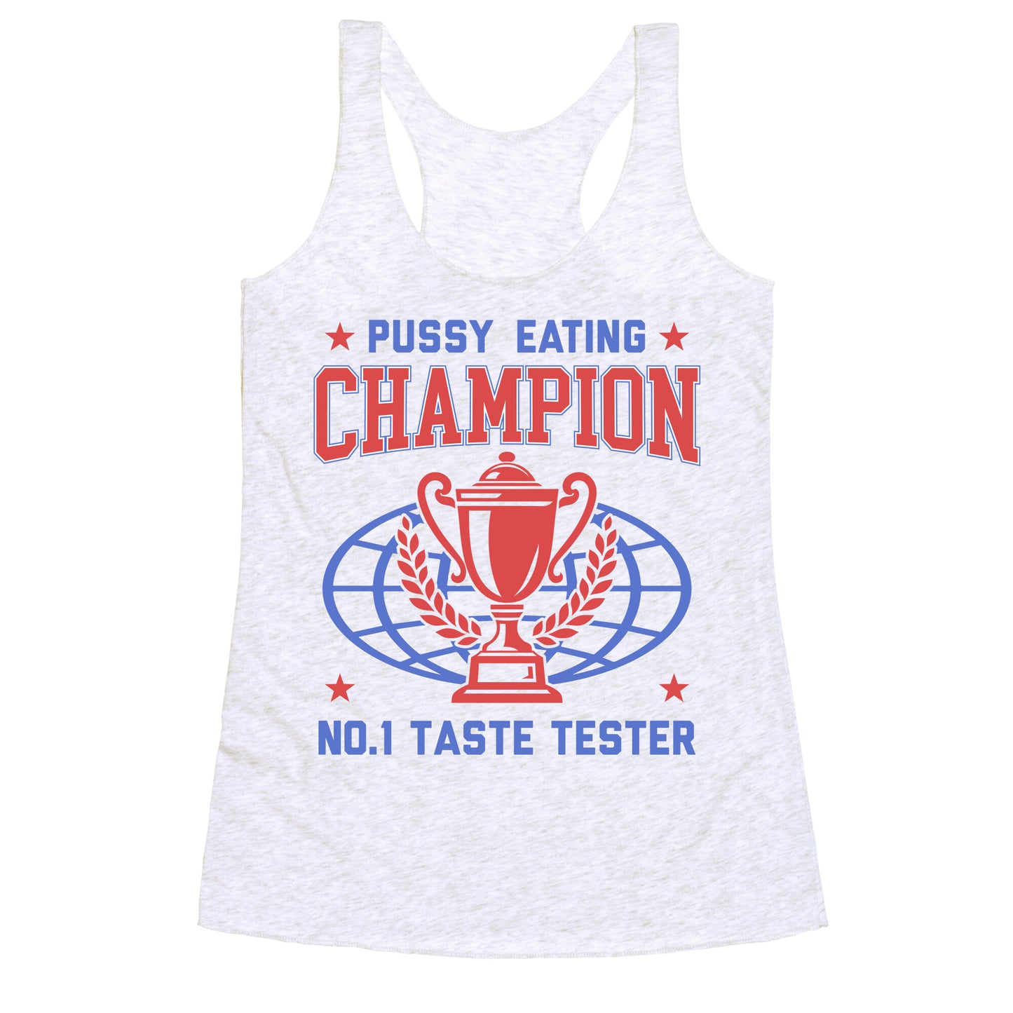Eating \#1 Champion Racerback Tank