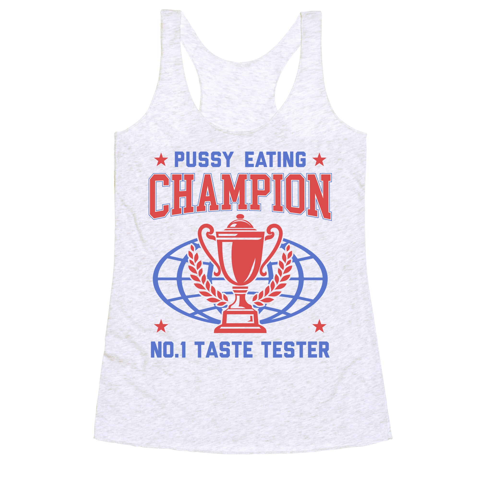 Eating \#1 Champion Racerback Tank
