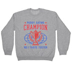 Eating \#1 Champion Crewneck Sweatshirt