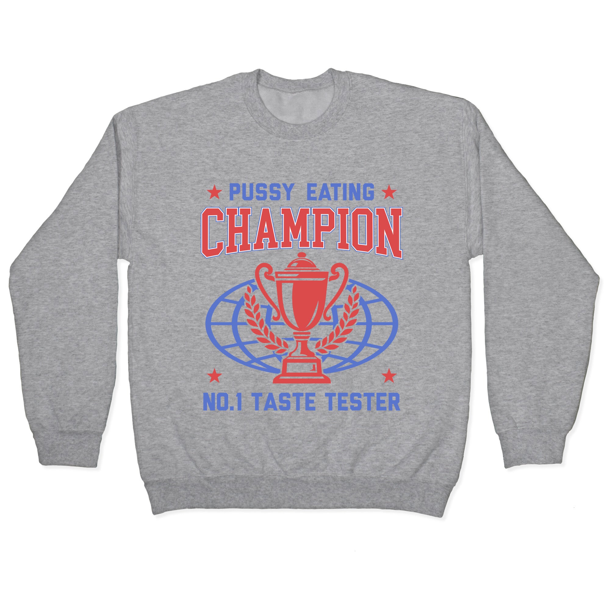 Eating \#1 Champion Crewneck Sweatshirt