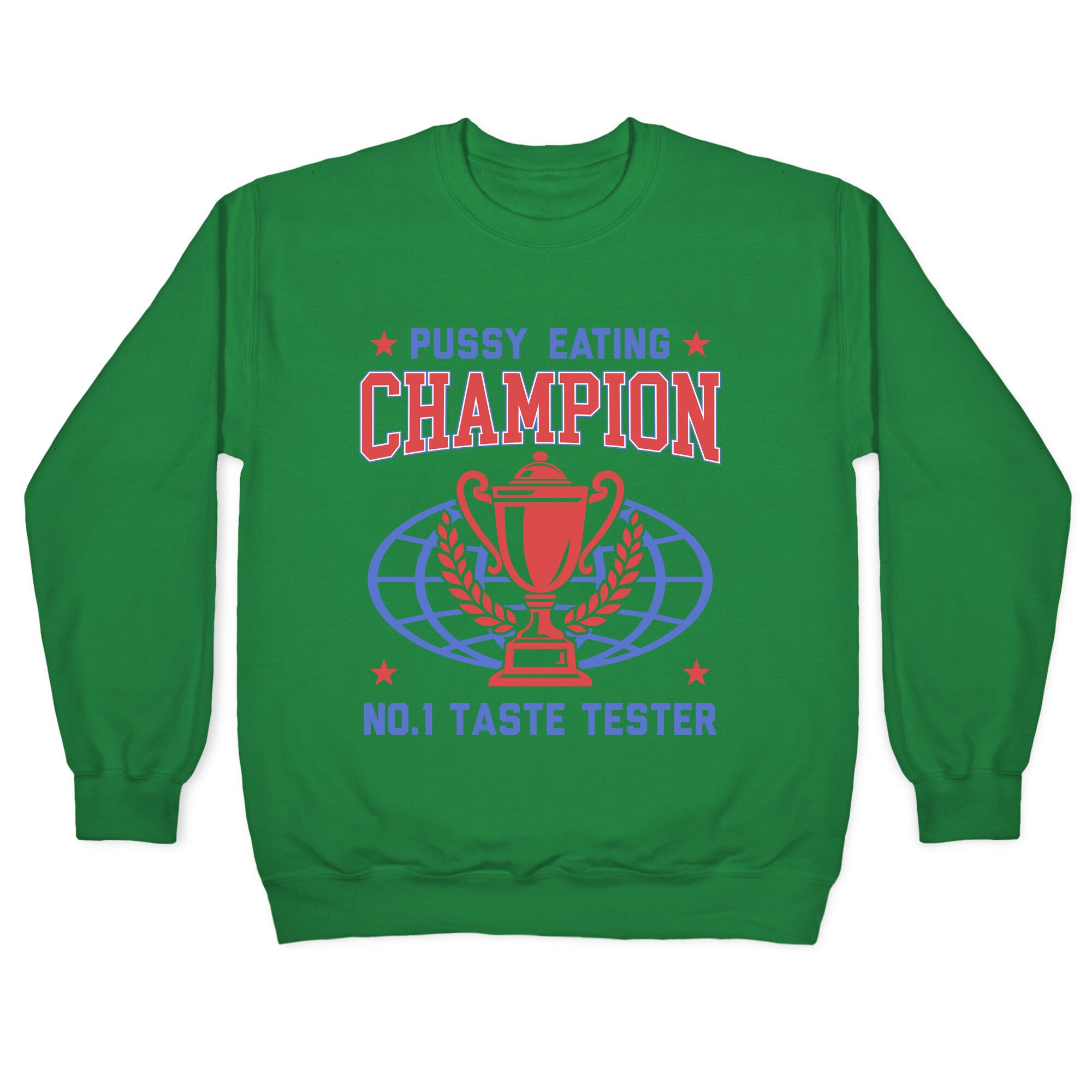 Eating \#1 Champion Crewneck Sweatshirt