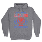 Eating \#1 Champion Hoodie