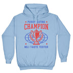 Eating \#1 Champion Hoodie