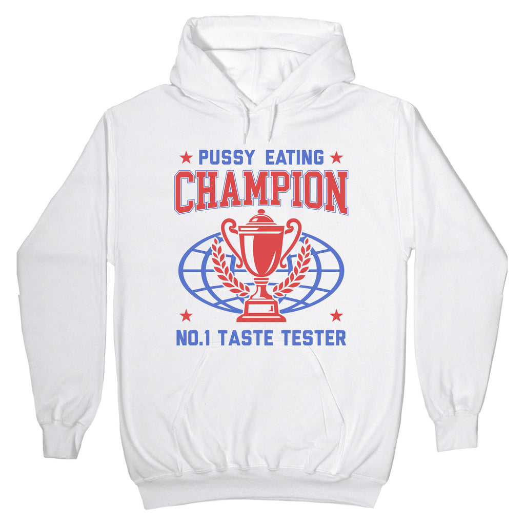 Eating \#1 Champion Hoodie