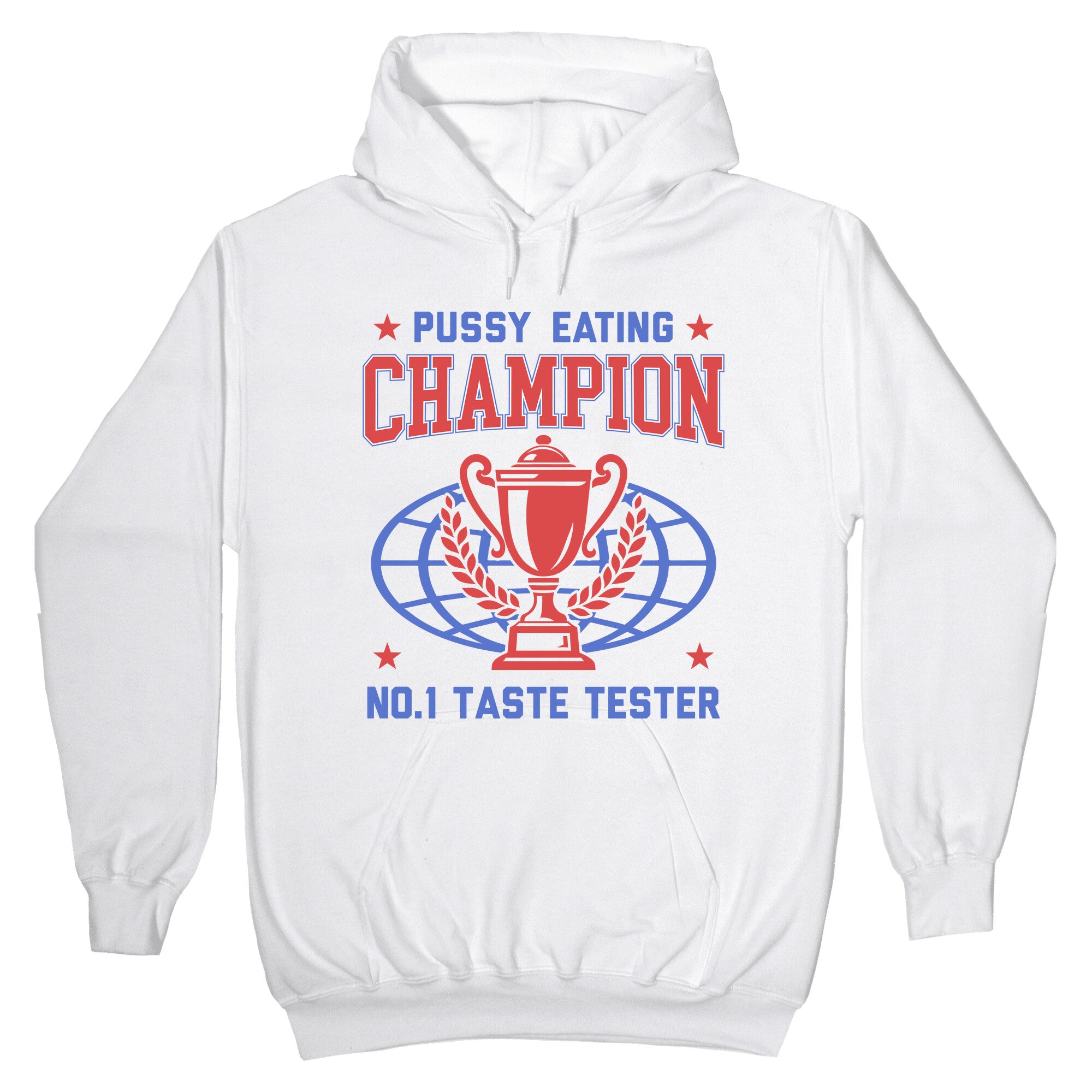 Eating \#1 Champion Hoodie