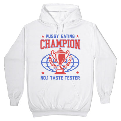 Eating \#1 Champion Hoodie