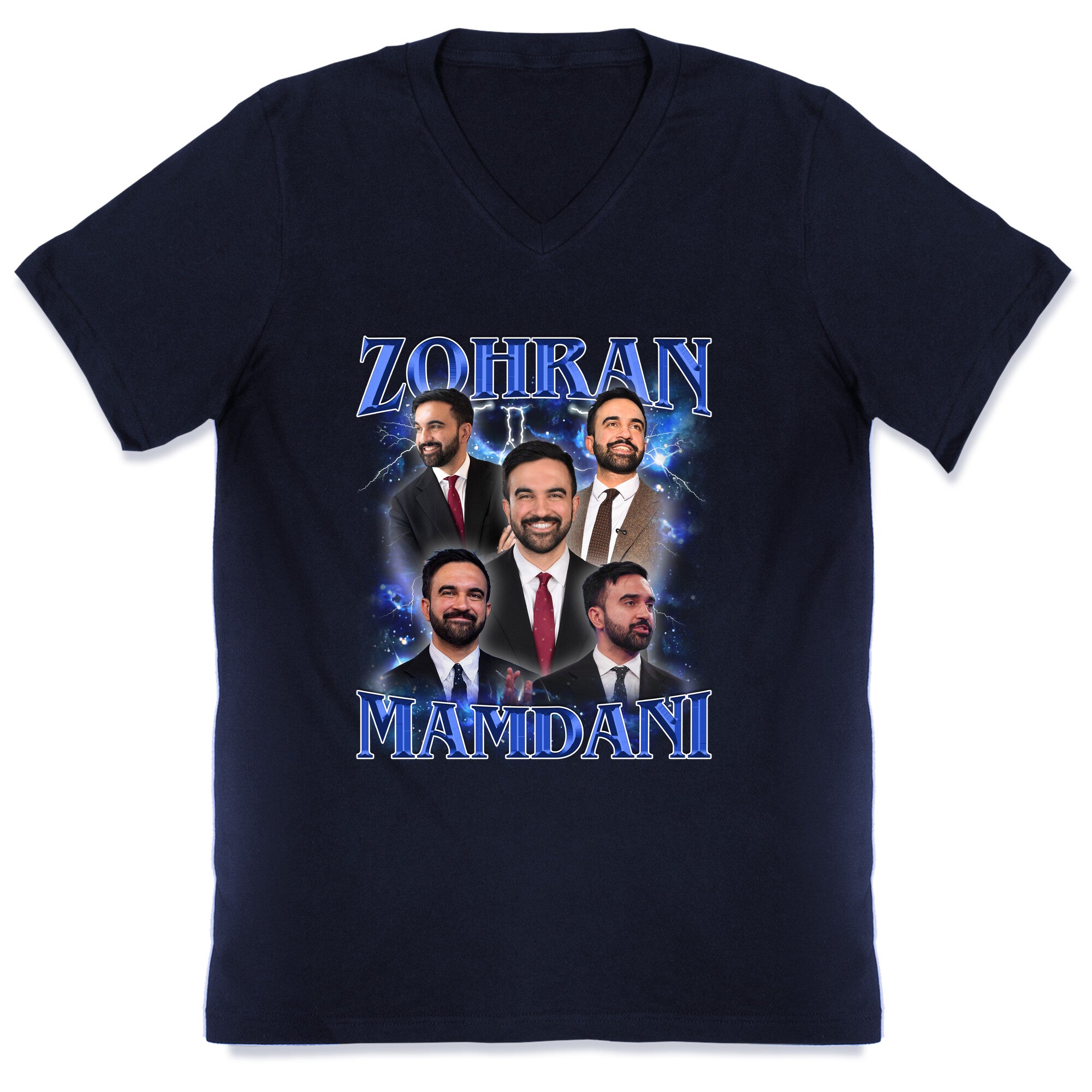 Zohran Mamdani V-Neck