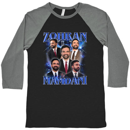 Zohran Mamdani Baseball Tee