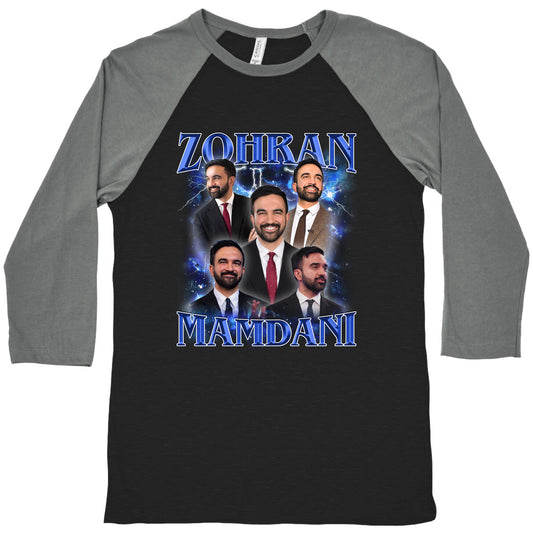 Zohran Mamdani Baseball Tee