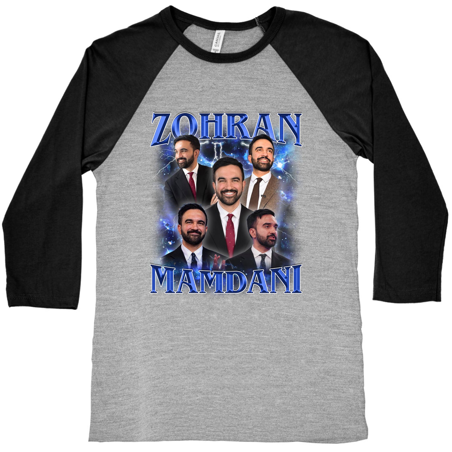 Zohran Mamdani Baseball Tee