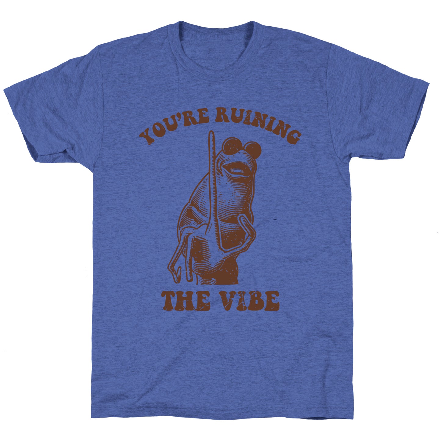 You Are Ruining the Vibe Unisex Triblend Tee