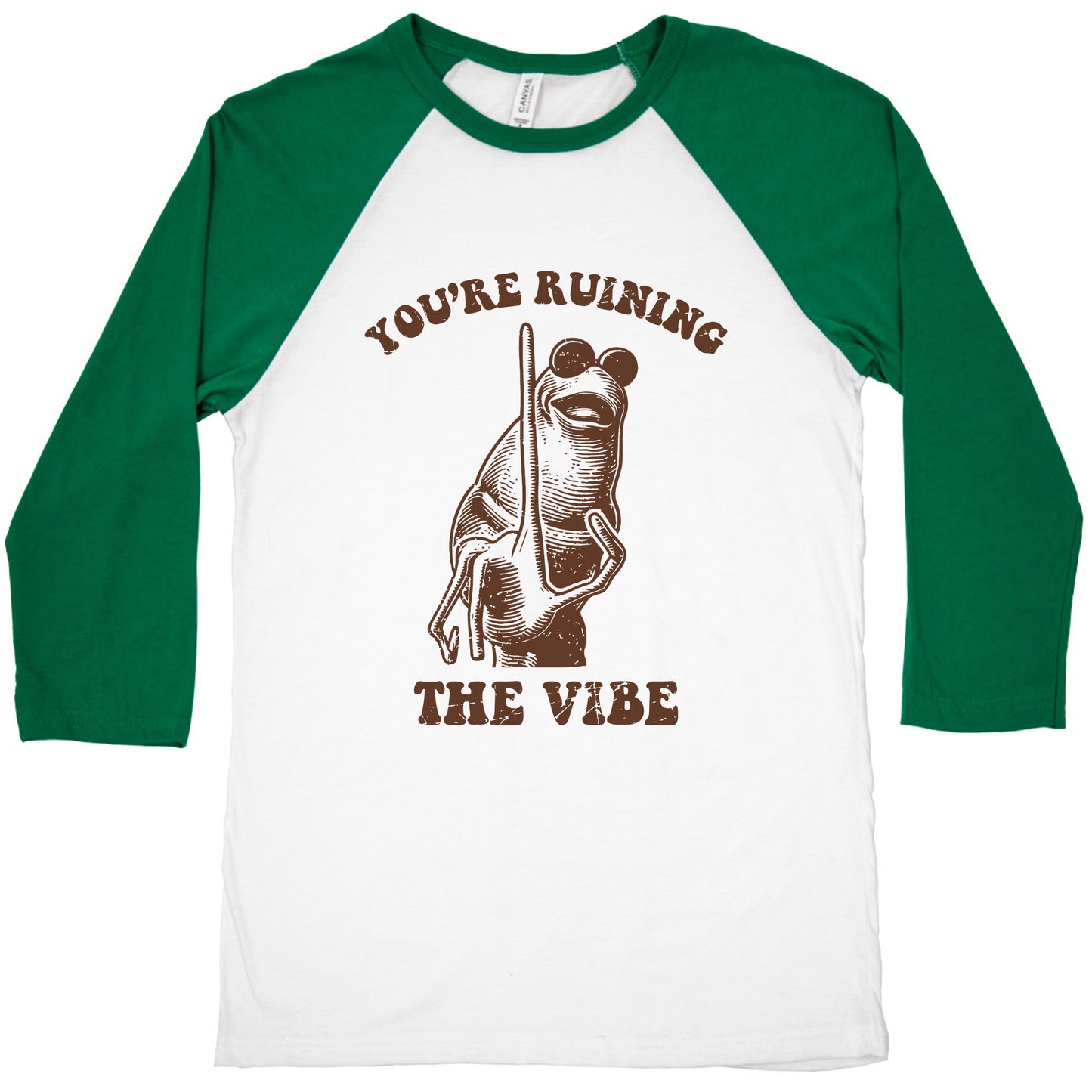 You Are Ruining the Vibe Baseball Tee