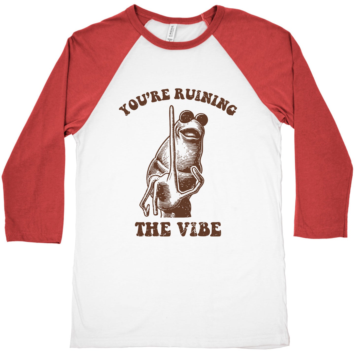 You Are Ruining the Vibe Baseball Tee