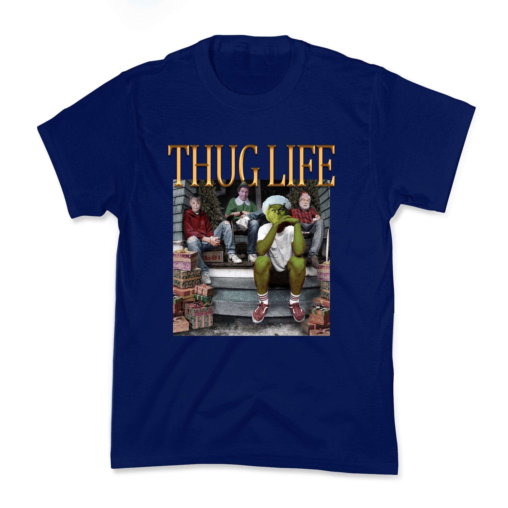 Christmas Thug Life Kids Tee