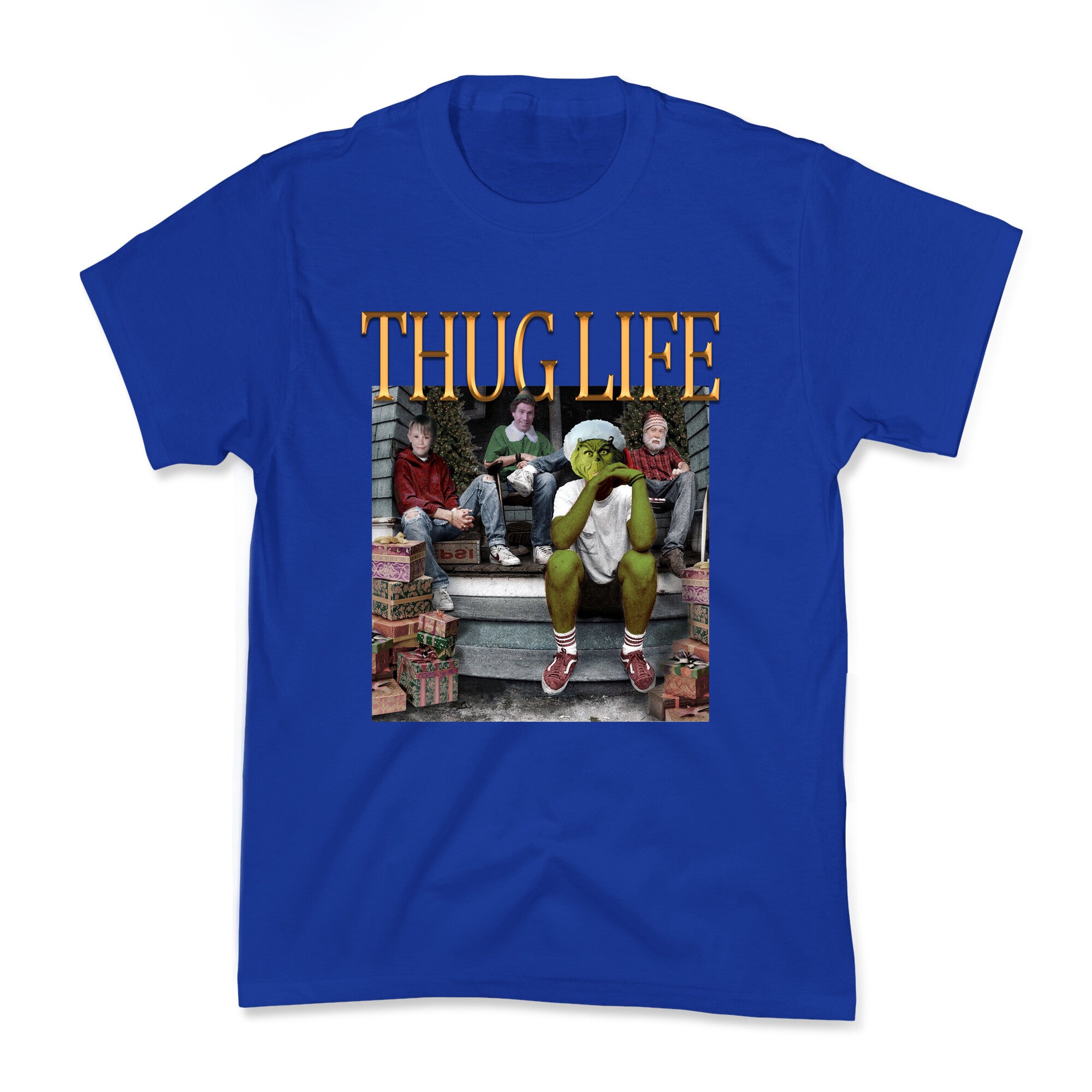 Christmas Thug Life Kids Tee