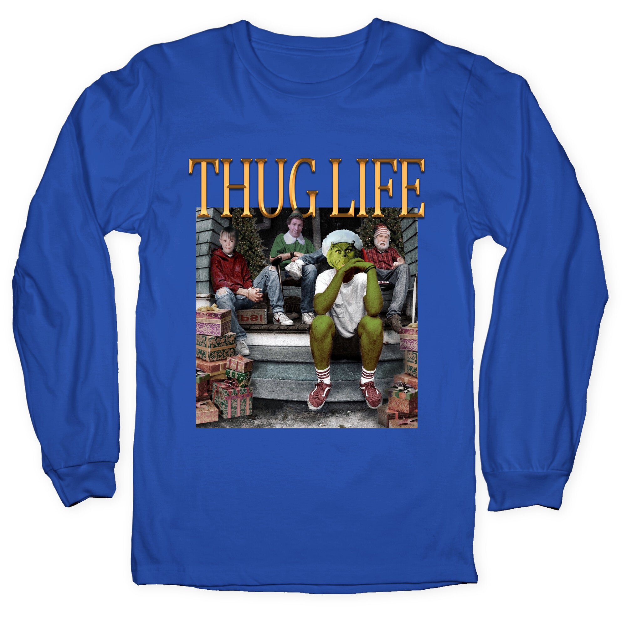 Christmas Thug Life Longsleeve Tee