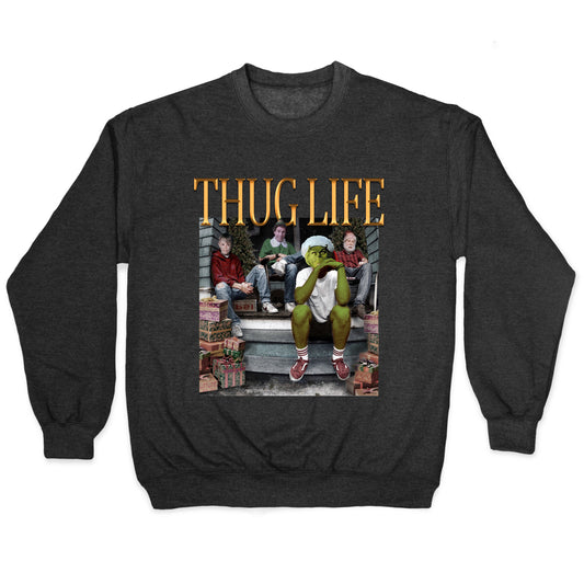 Christmas Thug Life Crewneck Sweatshirt