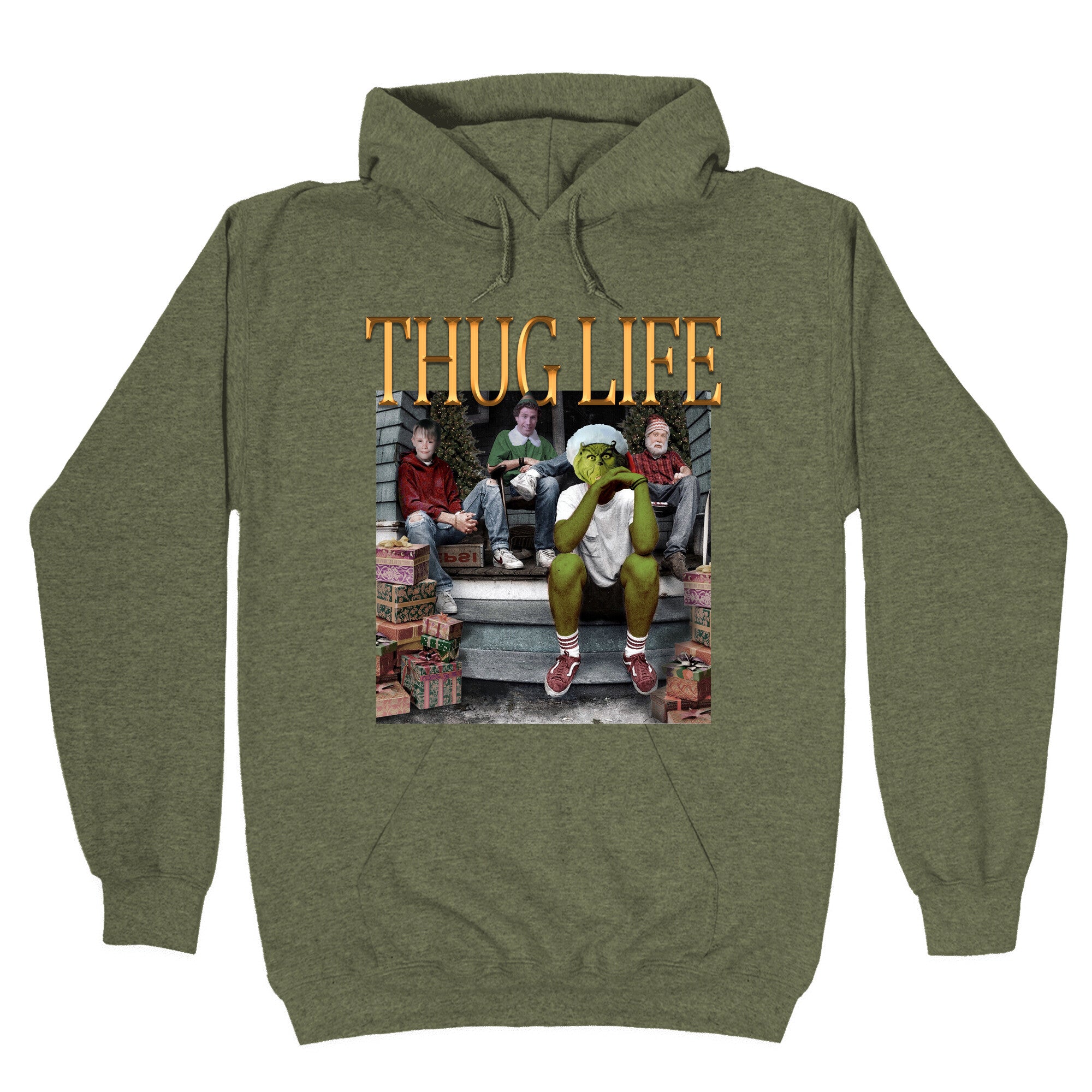 Christmas Thug Life Hoodie