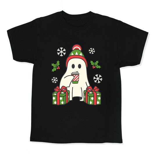 Christmas Ghost Kids Tee