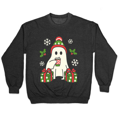 Christmas Ghost Crewneck Sweatshirt