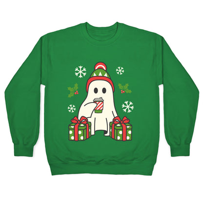 Christmas Ghost Crewneck Sweatshirt