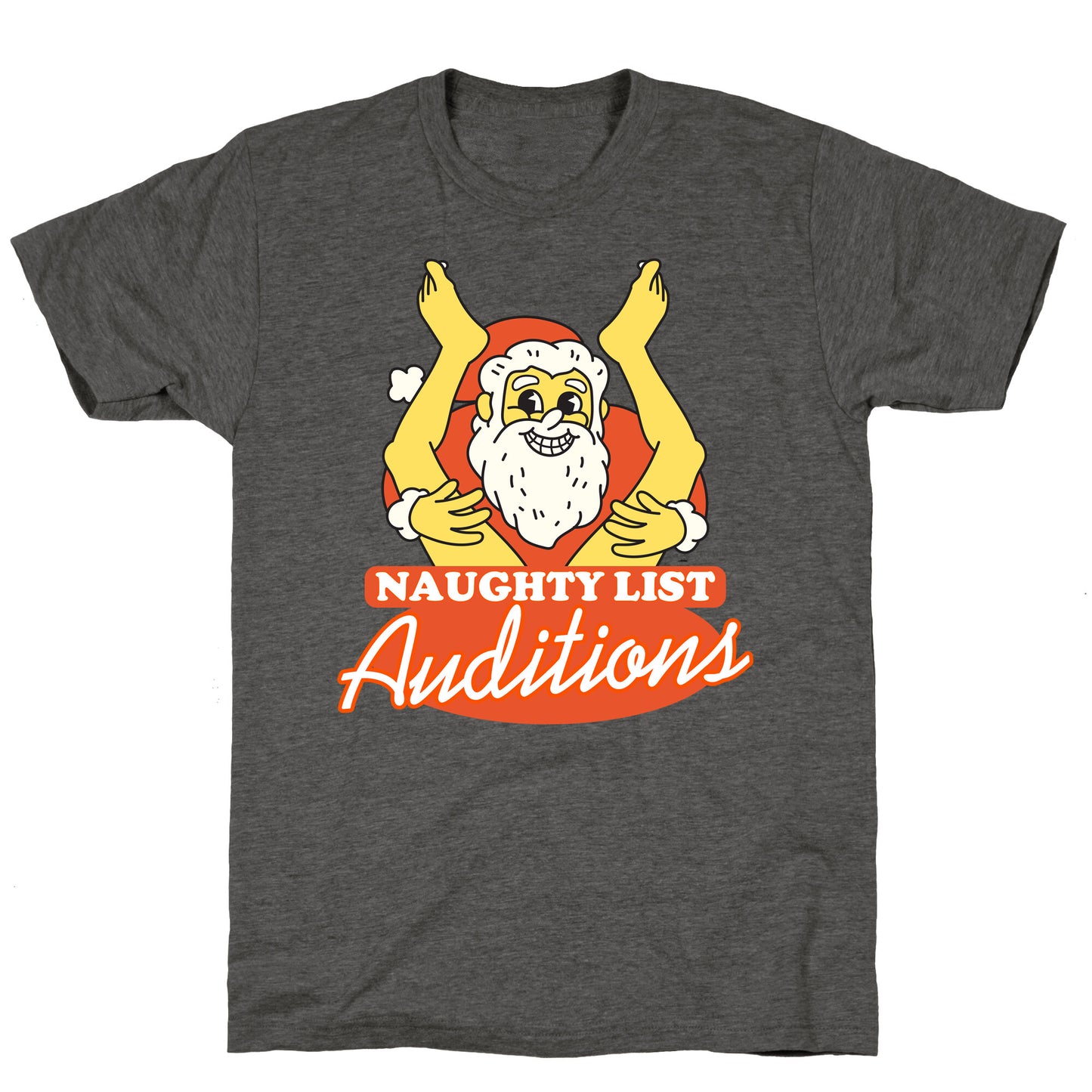 Naughty List Auditions Unisex Triblend Tee
