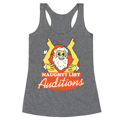 Naughty List Auditions Racerback Tank