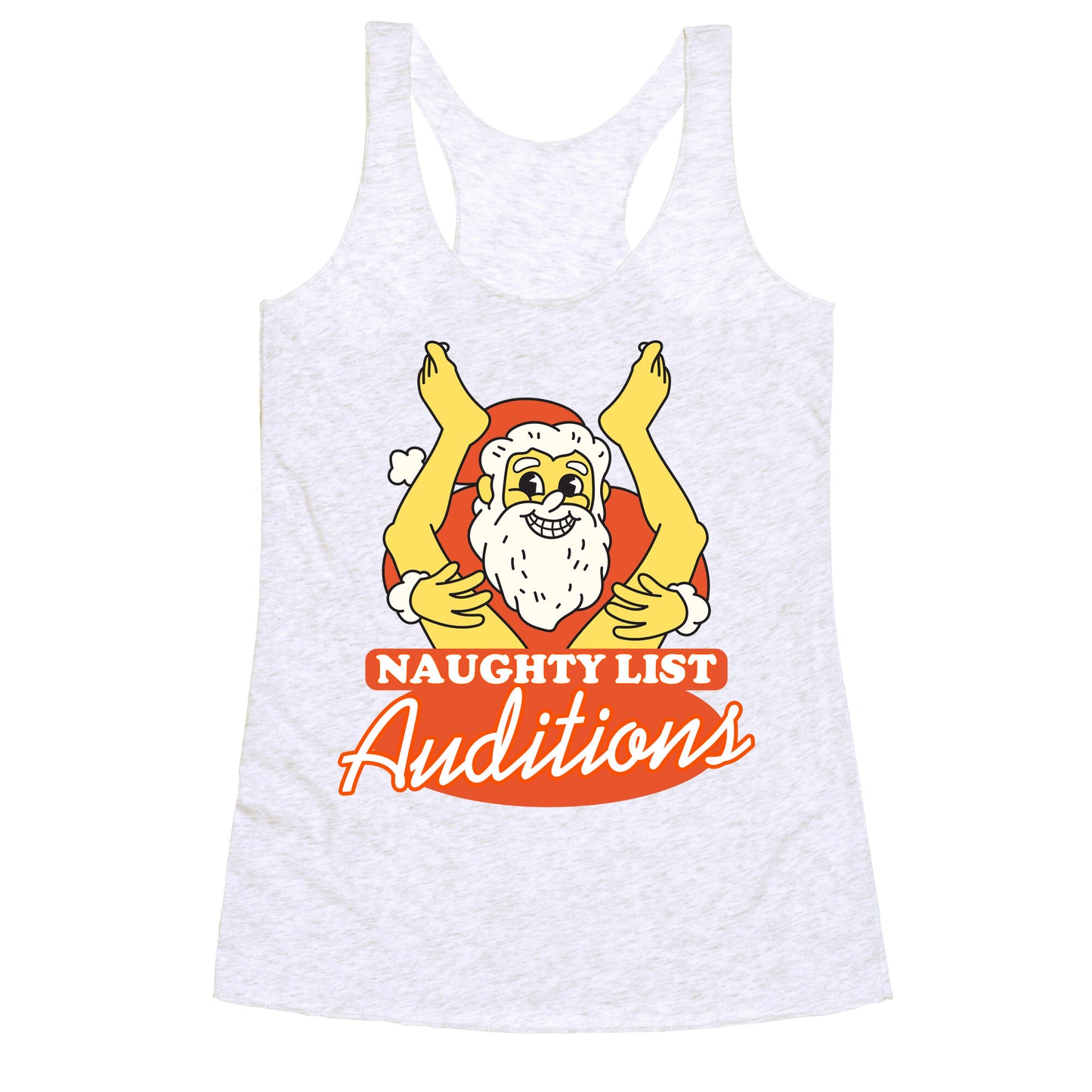 Naughty List Auditions Racerback Tank