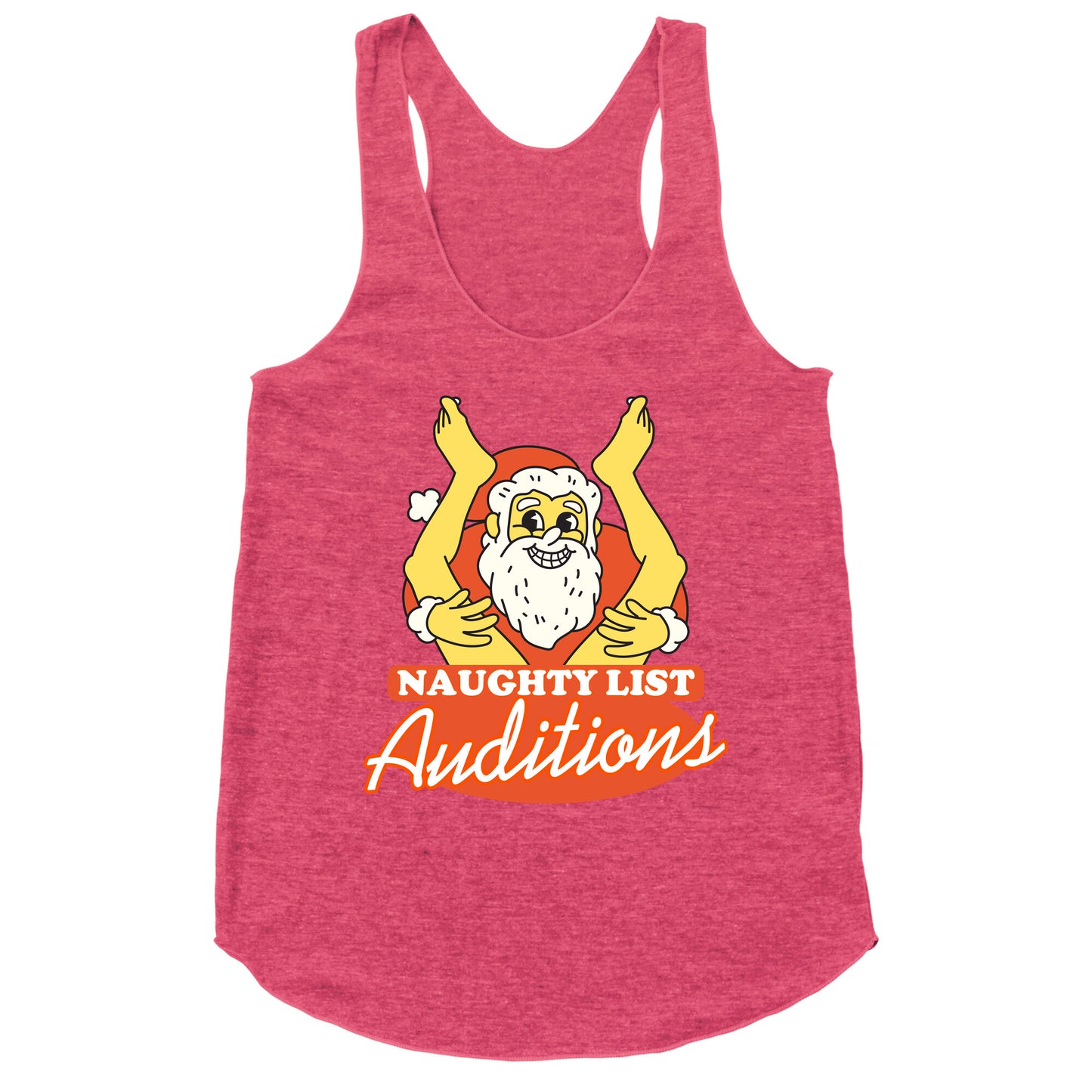 Naughty List Auditions Racerback Tank