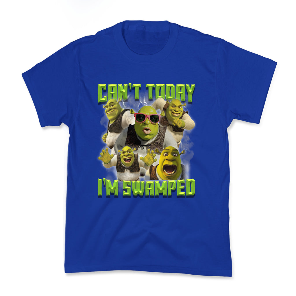 Cant Today, Im Swamped Kids Tee