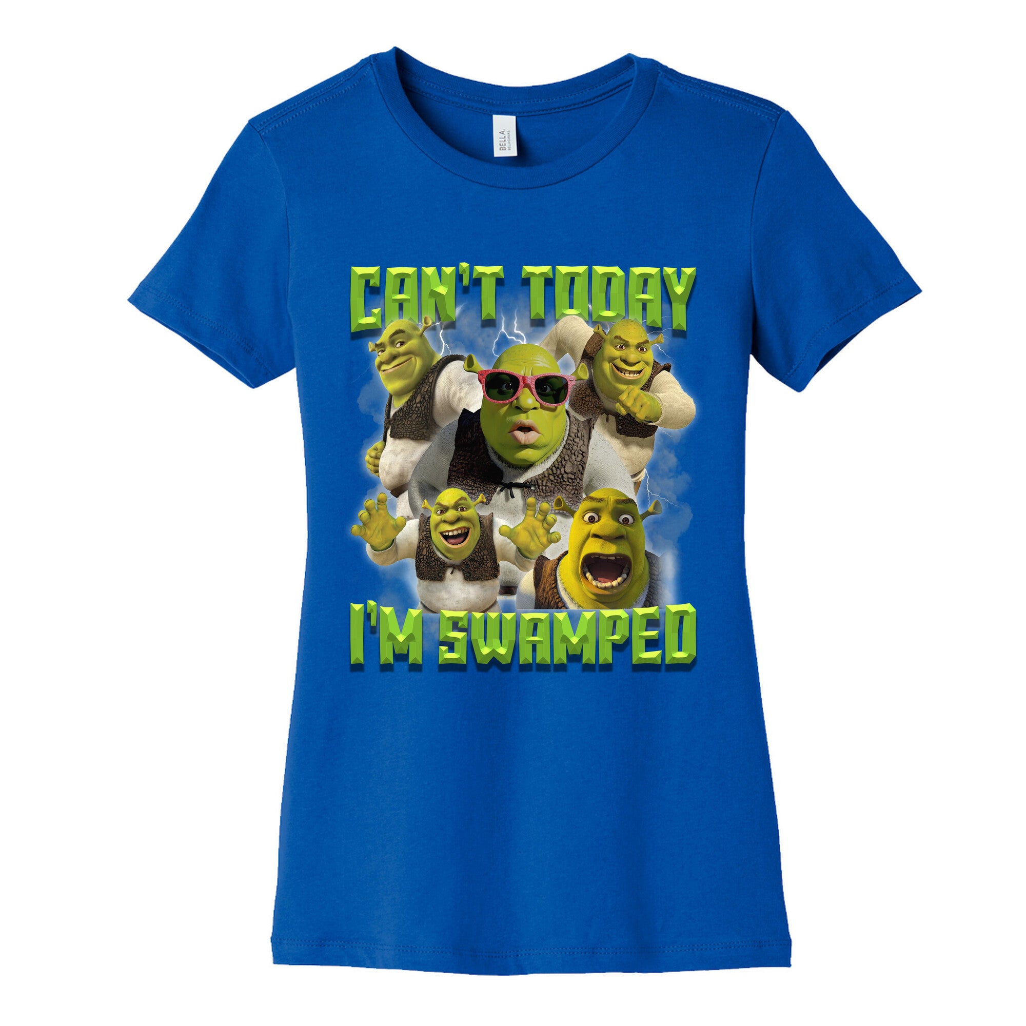 Cant Today, Im Swamped Womens Cotton Tee