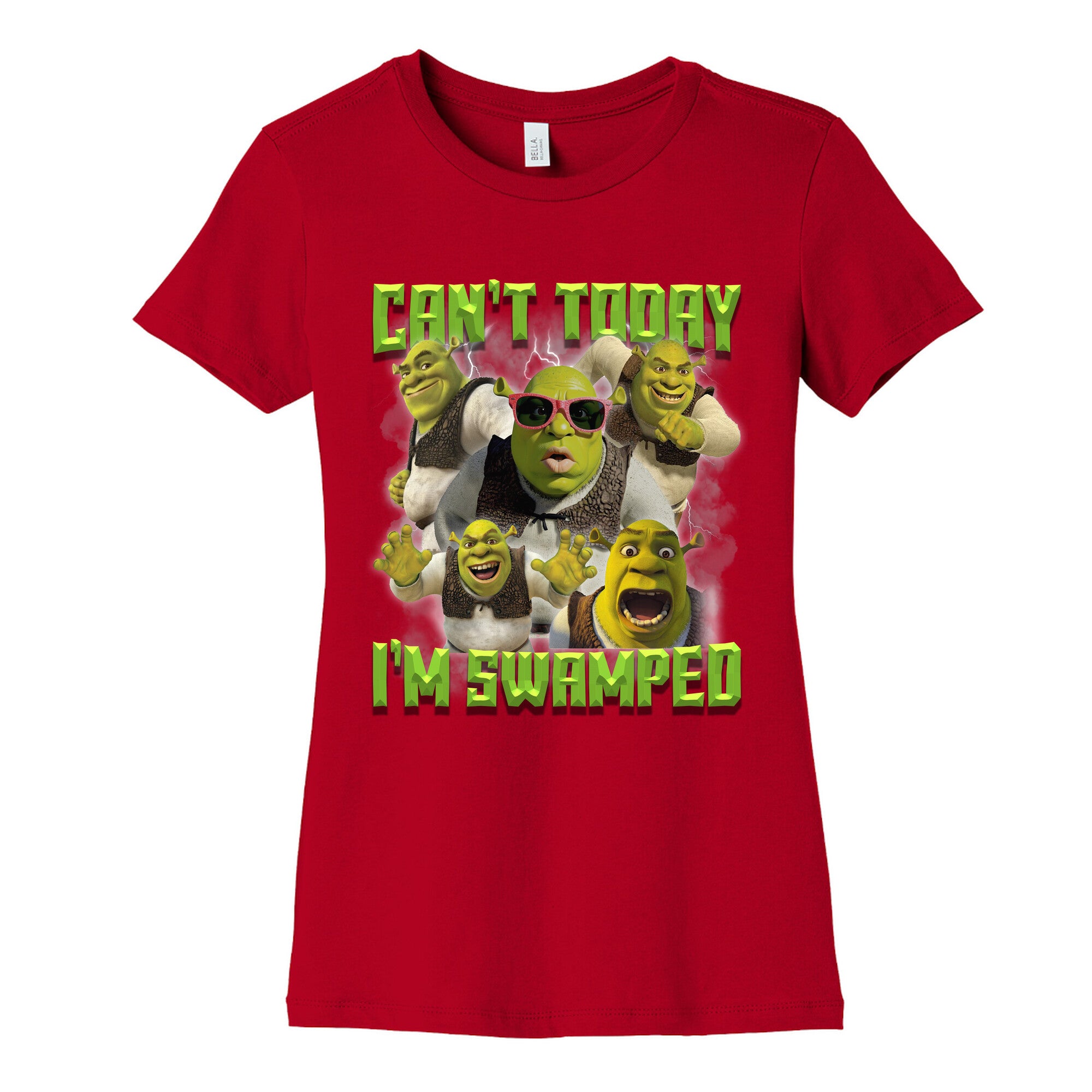 Cant Today, Im Swamped Womens Cotton Tee