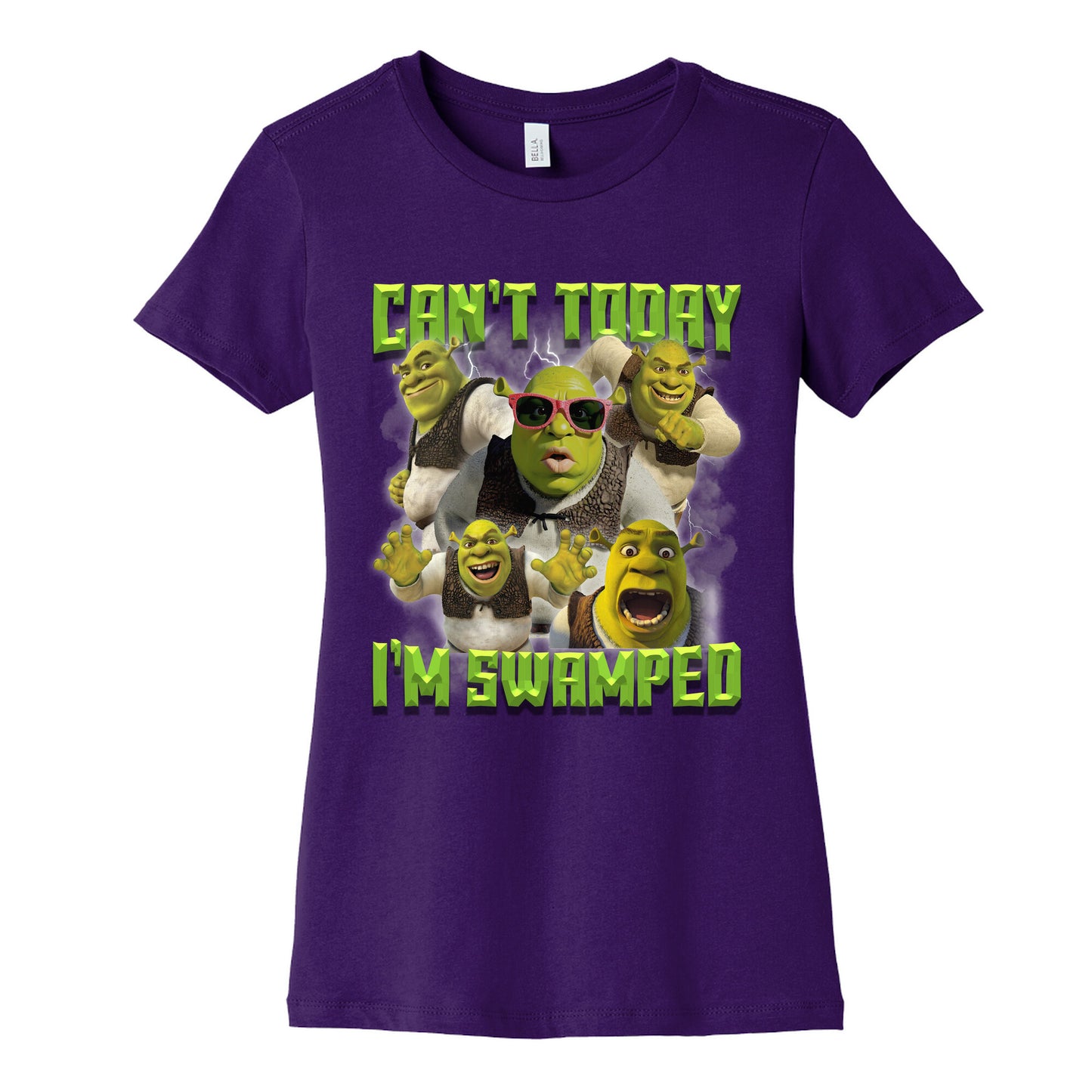Cant Today, Im Swamped Womens Cotton Tee