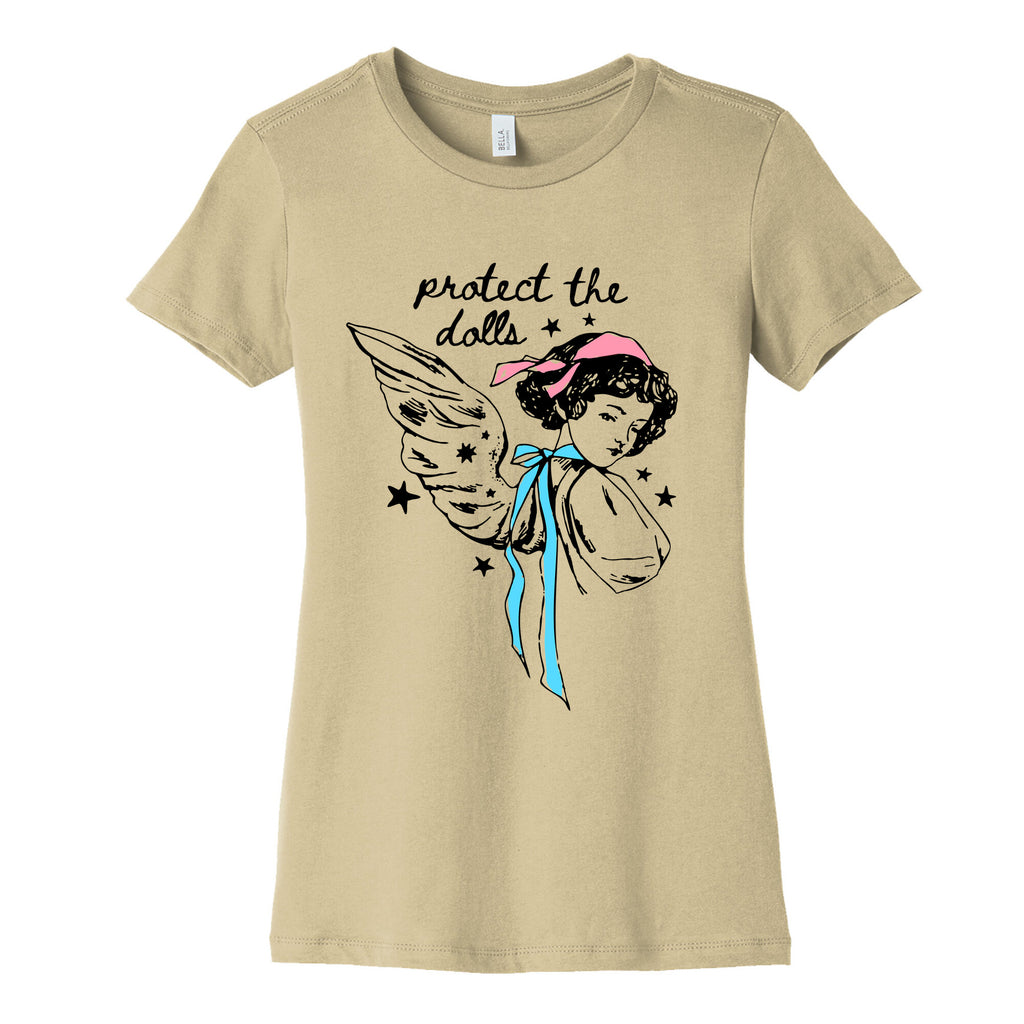 Protect the Dolls Fairy Womens Cotton Tee