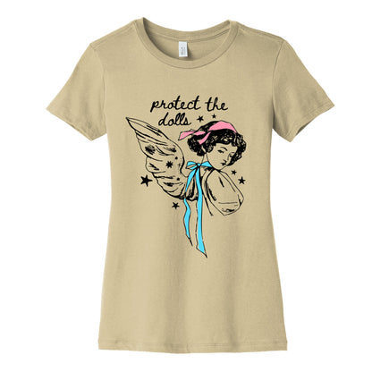 Protect the Dolls Fairy Womens Cotton Tee