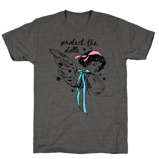 Protect the Dolls Fairy Unisex Triblend Tee