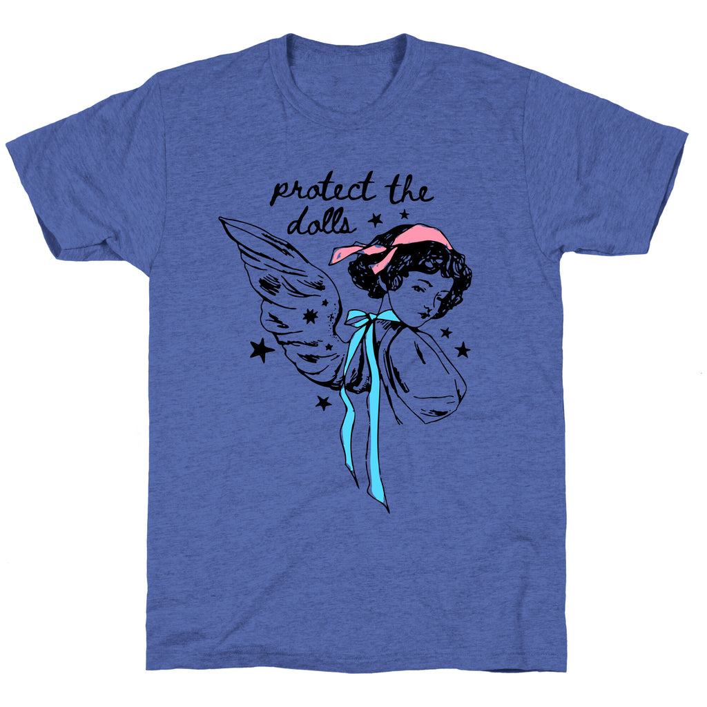 Protect the Dolls Fairy Unisex Triblend Tee