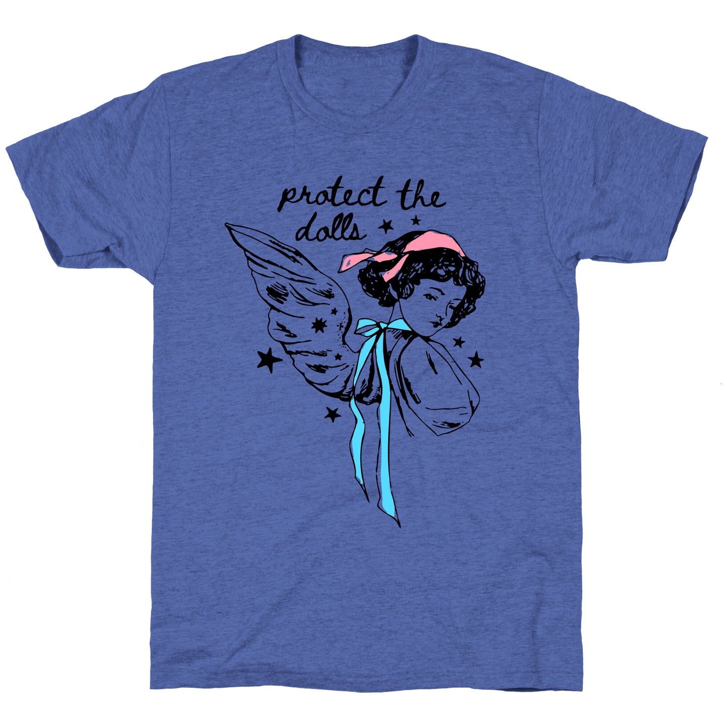 Protect the Dolls Fairy Unisex Triblend Tee