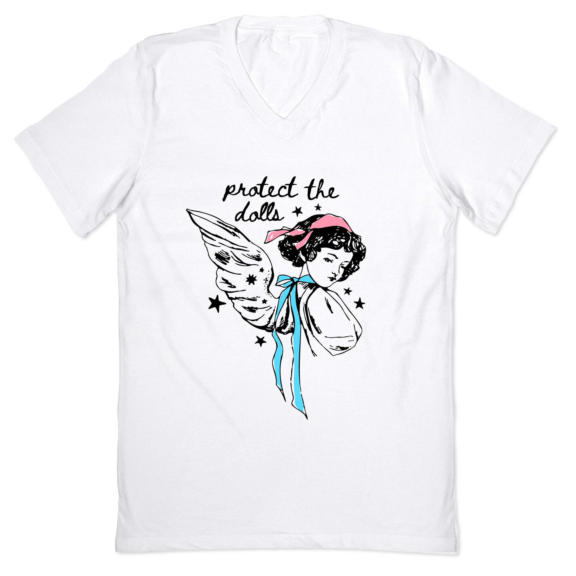 Protect the Dolls Fairy V-Neck