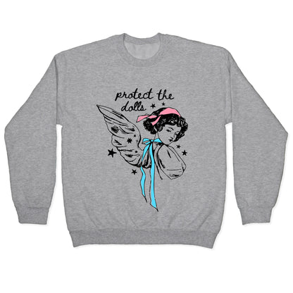 Protect the Dolls Fairy Crewneck Sweatshirt