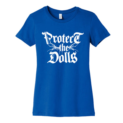 Protect the Dolls Graphic Tee Womens Cotton Tee
