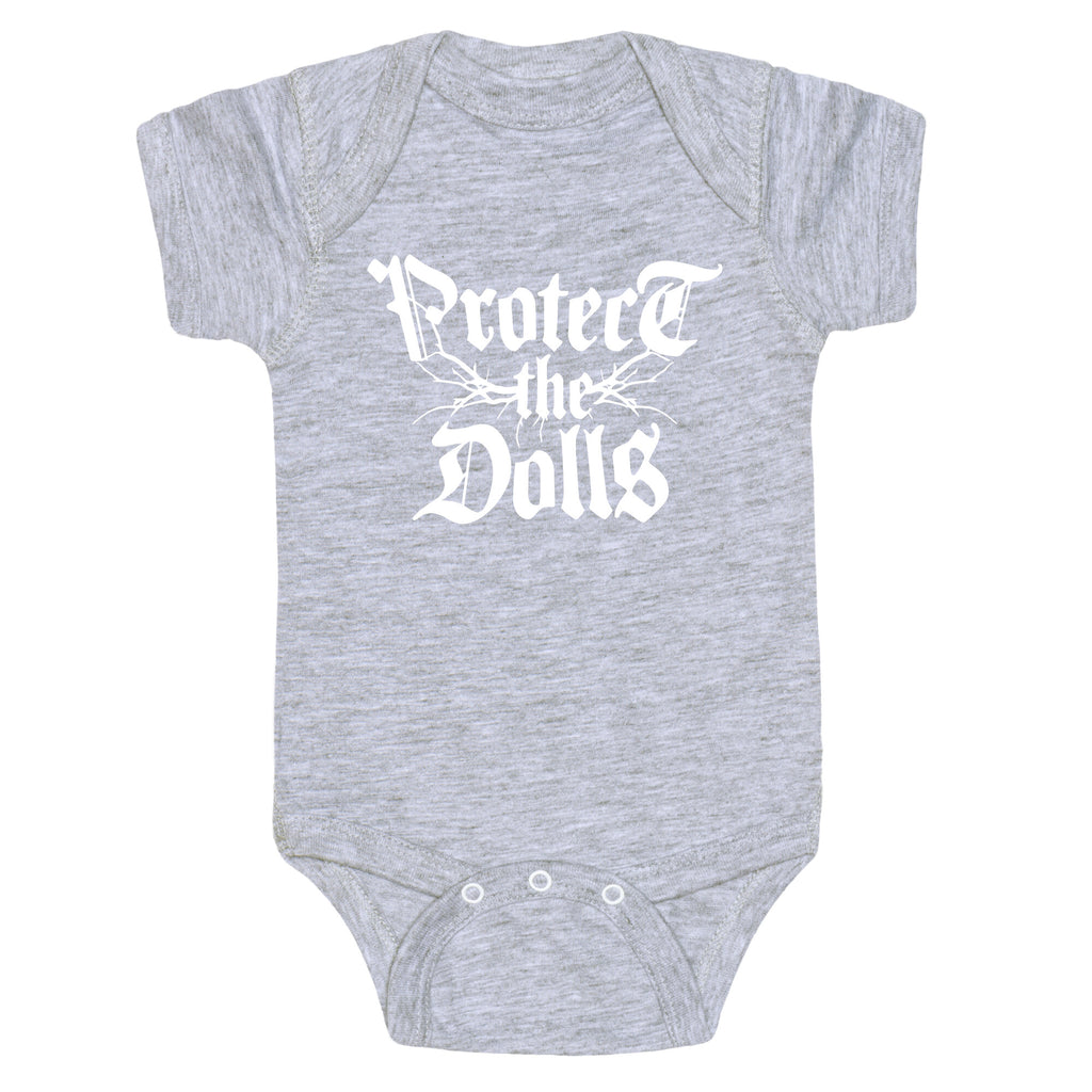 Protect the Dolls Graphic Tee Baby One-Piece