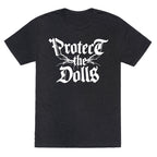 Protect the Dolls Graphic Tee Unisex Triblend Tee